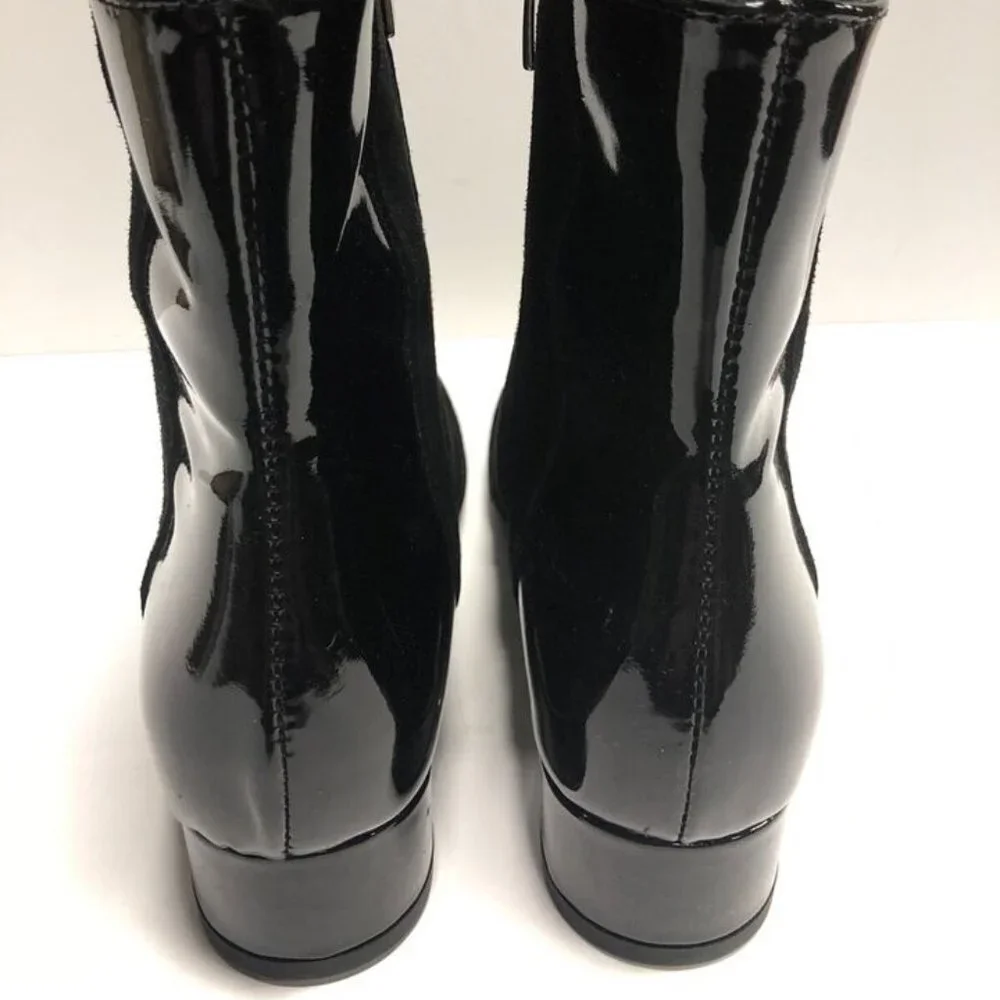 La Canadienne Women’s Jil Boot Black Suede, Size 7 M